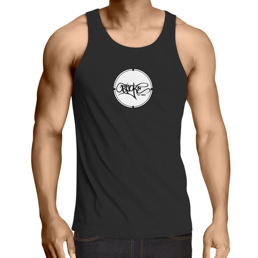 JSPOKE LOGO - Mens Singlet Top