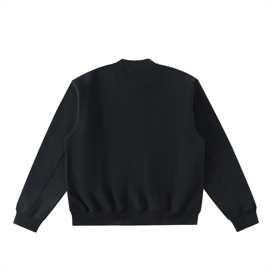 JSPOKE Teddy - Essential Zip-Up Fleeced Varsity Jacket