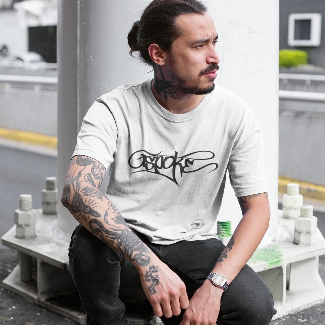 WHITE TSHIRT, STREETWEAR, JSPOKE GRAFFITI