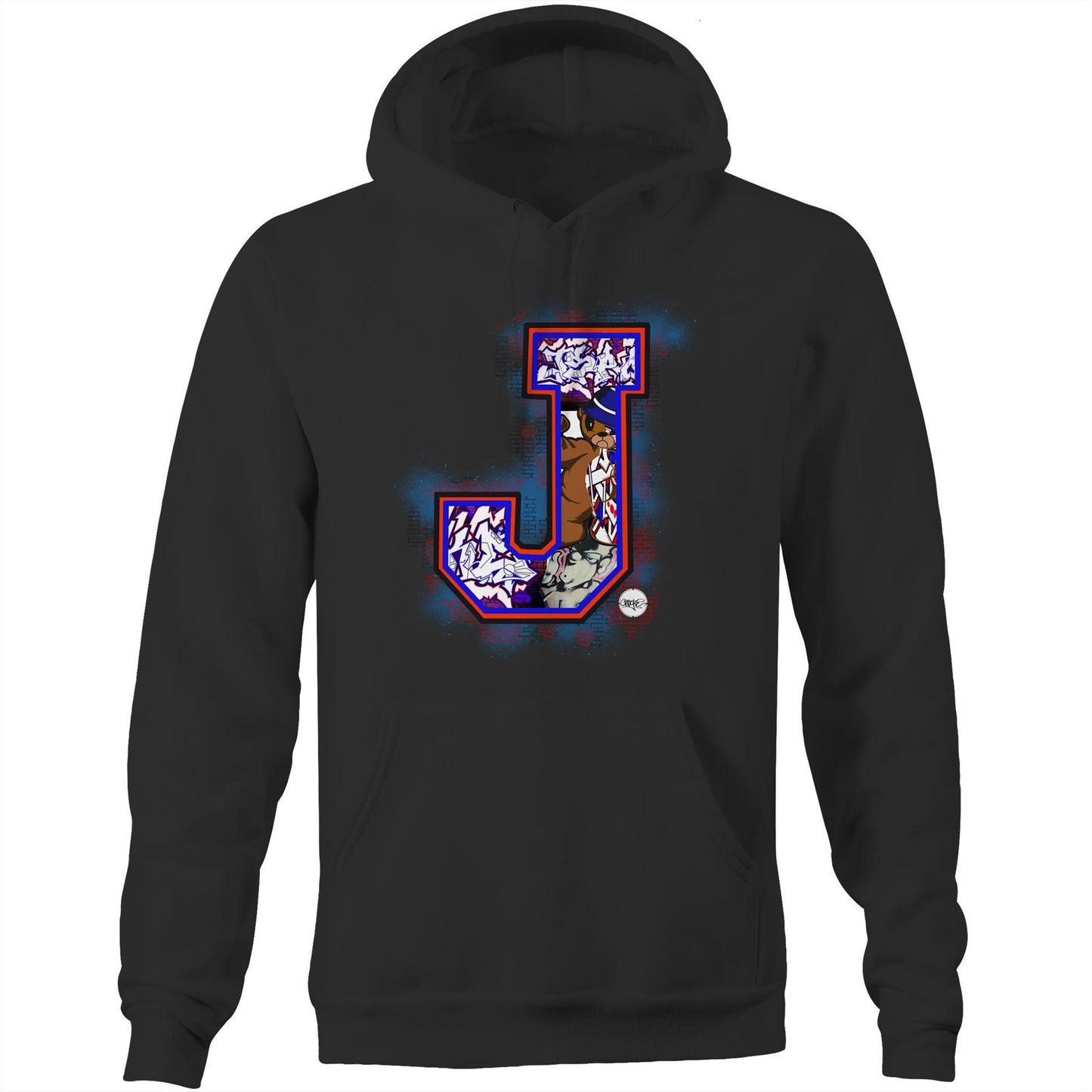 J INITIAL - HOODIE - JSPOKE