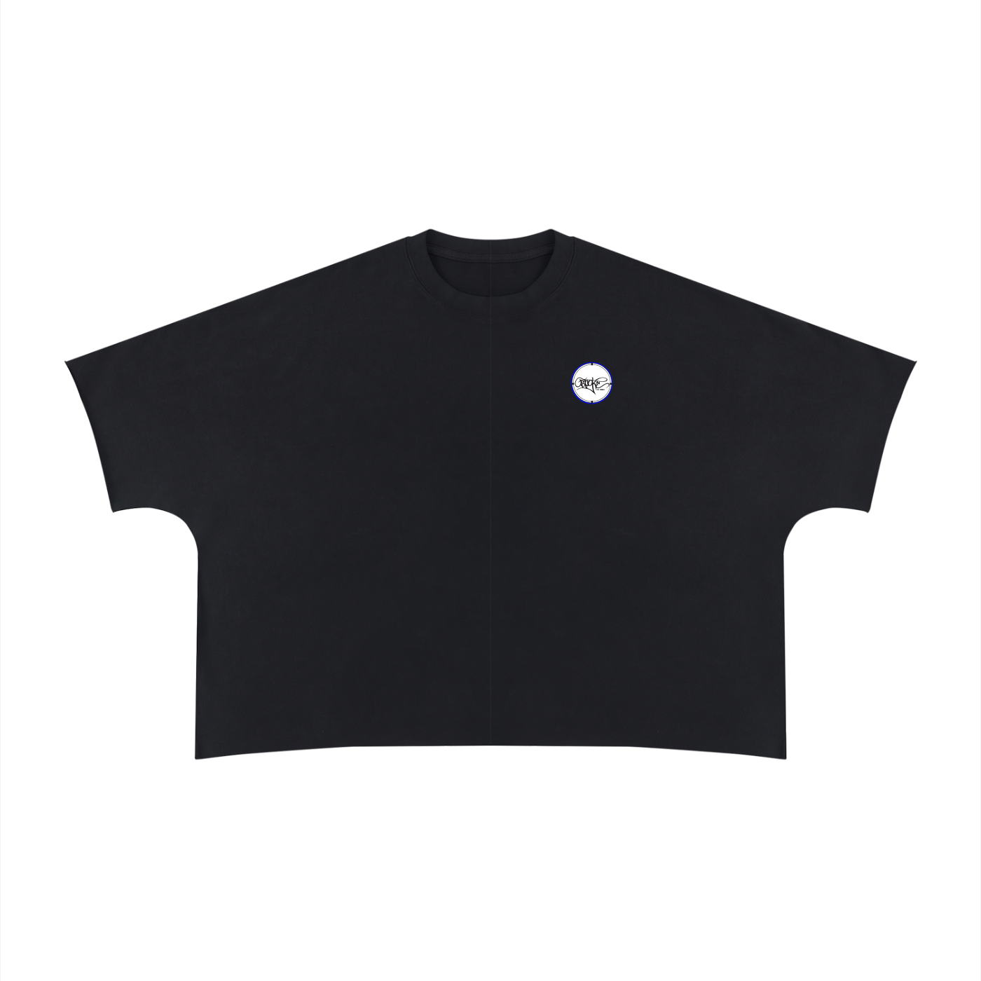 Unisex Heavyweight Boxy Raw Edge T-Shirt