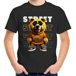 Load image into Gallery viewer, STREET TEDDY - Kids Youth T-Shirt - JSPOKE
