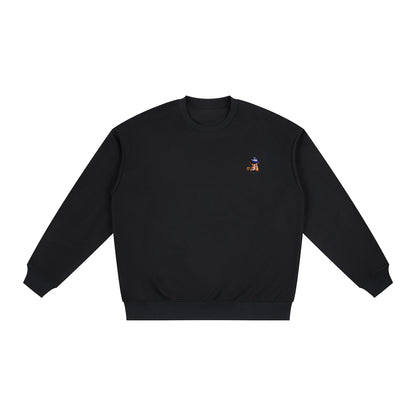Teddy - Oversized Drop Shoulder Crewneck Sweatshirt