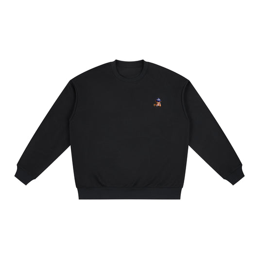 Teddy - Oversized Drop Shoulder Crewneck Sweatshirt