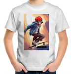 Load image into Gallery viewer, SKATER KID - Kids Youth T-Shirt - JSPOKE
