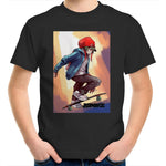 Load image into Gallery viewer, SKATER KID - Kids Youth T-Shirt - JSPOKE
