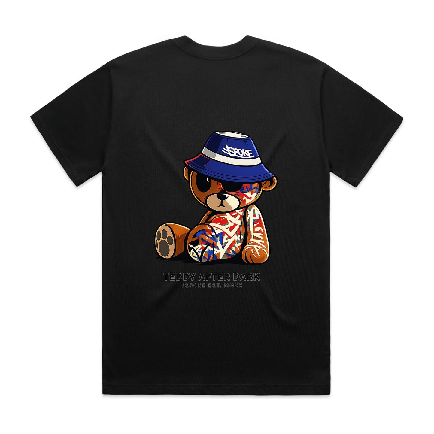 Teddy_After_Dark_Jspoke_Heavy_tshirt_Black_back