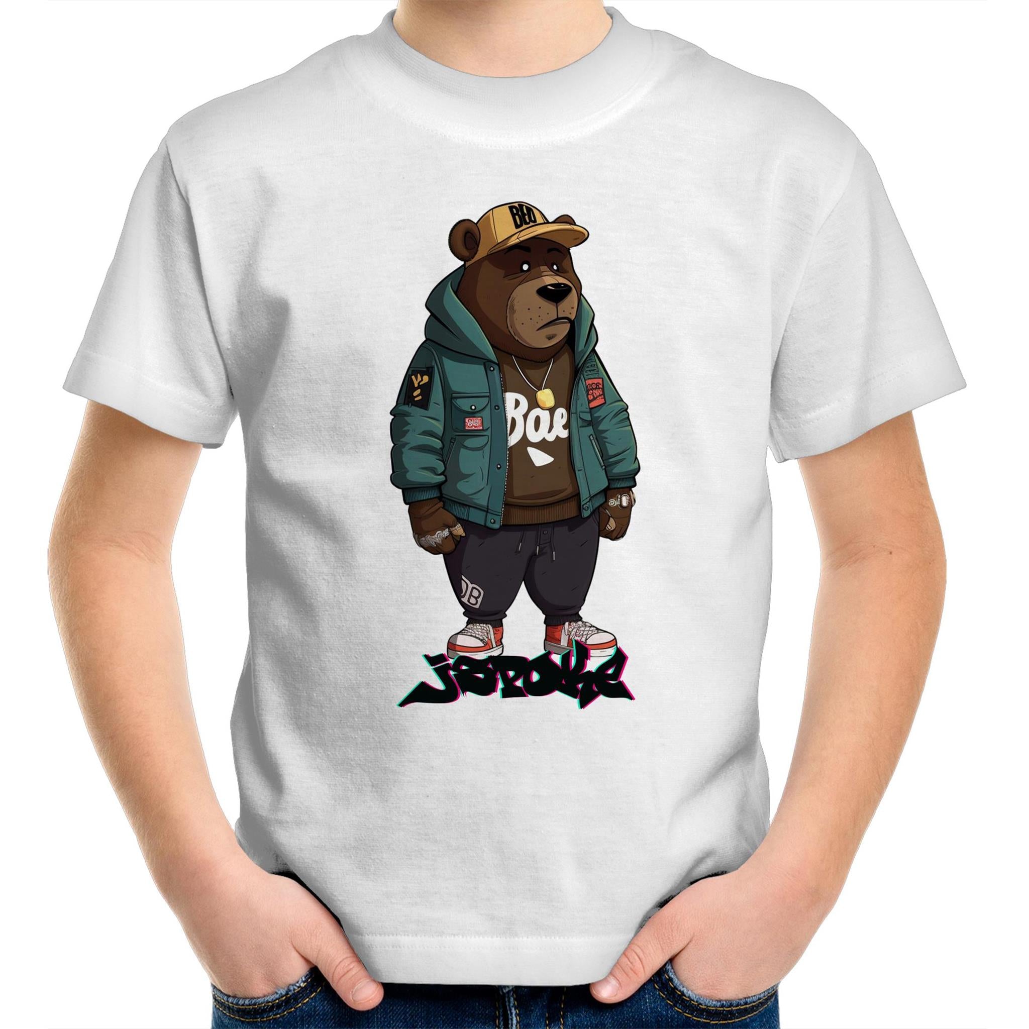 COOL TEDDY II - Kids Youth T-Shirt - JSPOKE