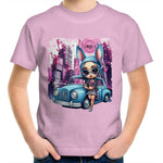Load image into Gallery viewer, BUNNY CHIC III - Kids Youth T-Shirt - JSPOKE
