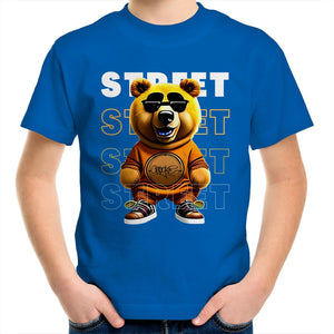 STREET TEDDY - Kids Youth T-Shirt - JSPOKE