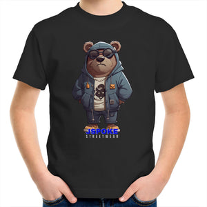 COOL TEDDY - Kids Youth T-Shirt - JSPOKE
