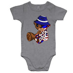 Load image into Gallery viewer, OSITO TEDDY - BABY ONESIE ROMPER - JSPOKE
