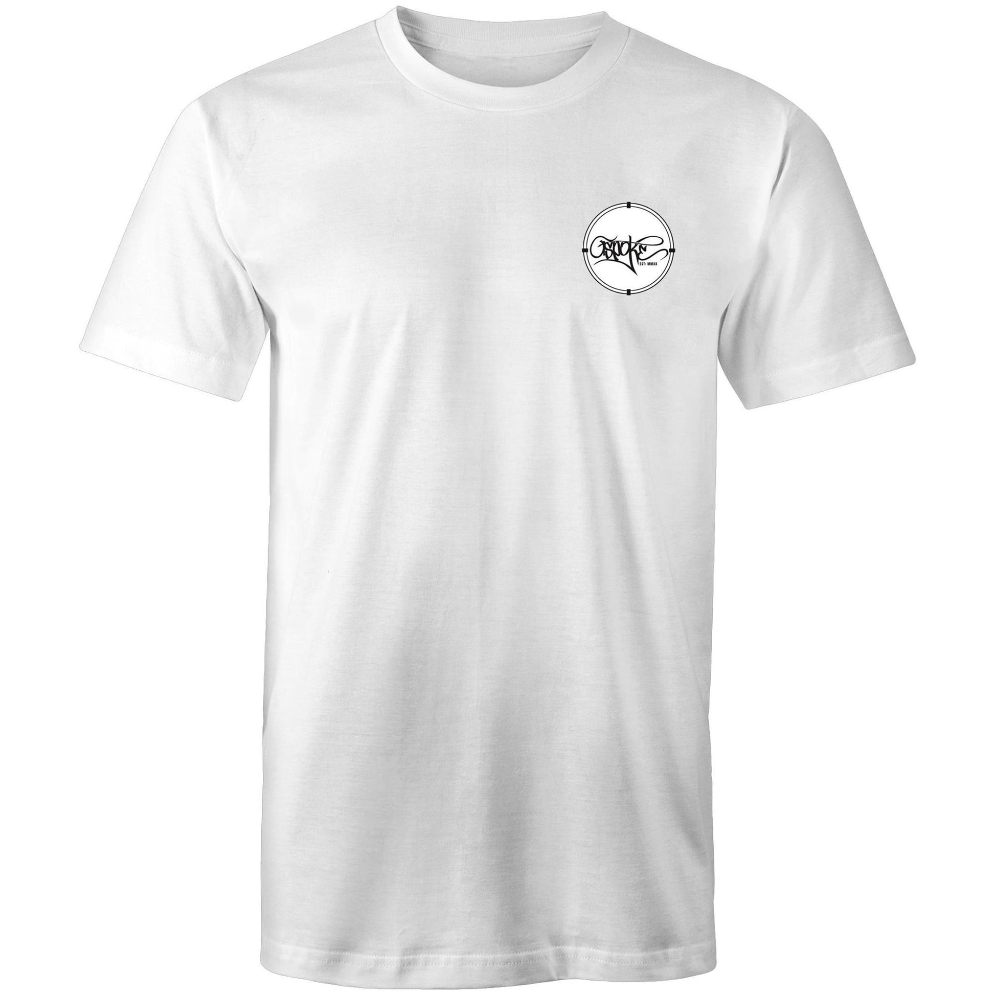 MENS PLAIN T-SHIRT- WITH LOGO - JSPOKE