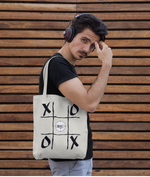 Load image into Gallery viewer, NOUGHTS &amp; CROSSES - CANVAS TOTE - JSPOKE
