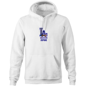 LOS ANGELES JSPOKE  - Pocket Hoodie Sweatshirt - JSPOKE